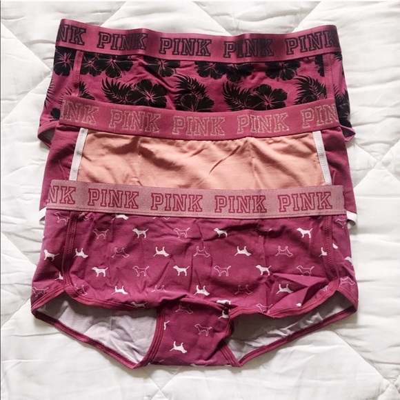 PINK Victoria's Secret Other - Vs Pink Logo Boyshorts PINK Victoria's Secret Other - Vs Pink Logo Boyshorts